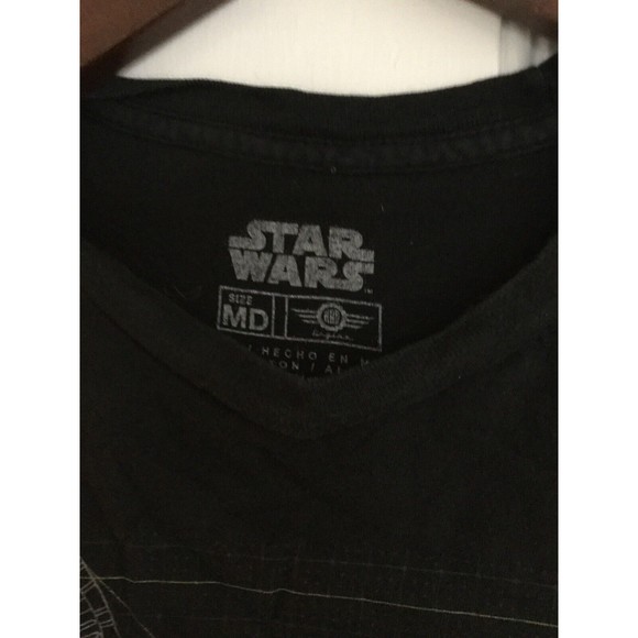 Star Wars Rogue One Death Star Black Graphic Short Sleeve T shirt Size M Medium - Picture 4 of 5